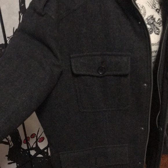 Tommy Hilfiger XL Wool blend coat - awesome coat - Picture 4 of 15